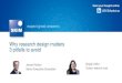 Webinar Why research design matters – 3 pitfalls to avoid