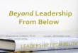 Beyond Leadership From Below