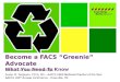 FACS Greenie Advocate PowerPoint