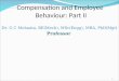 Compensation and employee behaviour Part II