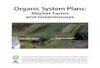 Organic System Plans: Market Farms and Greenhouses