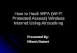 How to hack wireless internet connections using aircrack-ng