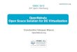 OSDC 2012 - OpenNebula: Open-source Solution for Data Center Virtualization