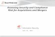 Assessing IT Security and Compliance Risk for Acquisitions and Mergers