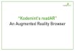 readAR - Kodemint's Light Weight Augmented Reality Browser