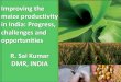 S3.3 Improving the maize productivity in India: Progress,