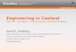 Engineering in Context: The Professional and Institutional Setting