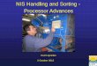 Quality and handling   nis handling and sorting – processor advances - kevin quinlan