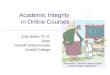 Academic Integrity in Online Courses
