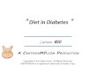 D020, diet in diabetes
