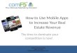 How To Use Mobile Apps To Increase Your Real Estate Revenue