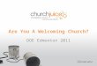 Are You A Welcoming Church?