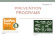 Chapter 9: Prevention Programs