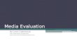 Lewis Underwood's Media Evaluation A2