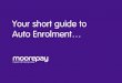 Your short guide to Auto Enrolment