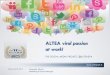 Social Media Project @AlteaSpa - English Version
