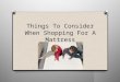 Things To Consider When Shopping For A Mattress