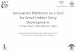 Innovation Platforms as a tool for smallholder dairy development: A case from Uttarakhand, India
