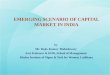 Emerging Scenario of Capital Market in India Final