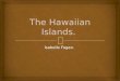The Hawaiian Islands Geography project