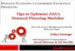 Demand Planning Leadership Exchange: Tips to Optimize JDA Demand Planning modules