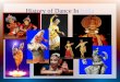 History of Dance in India Part 1