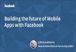 Build the future of mobile apps with facebook   mobile app europe berlin sept 14
