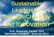 Net Impact June 2014: Sustainable Leadership through Creativity and Innovation