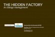 The Hidden Factory in change management