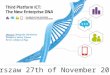 IDC Third Platform ICT The New Enterprise DNA - conference - Warsaw 27th of Nov 2014