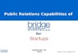 PR for Startups by Bridge Global Strategies