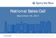 Sperry Van Ness #CRE National Sales Meeting 9-29-14