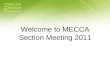 MECCA Section Slides