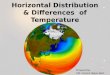 Presentation on horizontal differences of Temperature