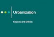 5.effects of urbanization