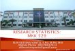 Introduction to research statistics