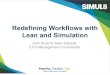 Redefining Workflows with Lean and Simulation