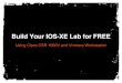 Build IOS-XE Lab for FREE