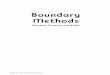Boundary methods elements contours and nodes ER. gourab's notes on engineering