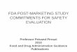 Fda guidance for post marketing study commitments   professor pirouzi