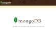 MongoDb - Details on the POC