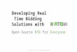 Developing Real Time Bidding Solutions with RTBkit Webinar On Demand