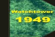 1949 the Watchower Announcing Jehovah's Kingdom