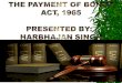 Payment of Bonus Act
