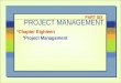 Chap 18 Project Management