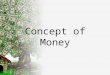 Concept of money
