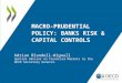 2014.06.13 - NAEC EDRC Seminar_Macroprudential policy: Banks risk & Capital Controls