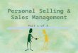 Personal sell pt1 3 dec03
