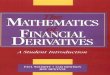 The mathematics of financial derivatives: A student introduction