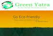 Go Eco Friendly By Green Yatra